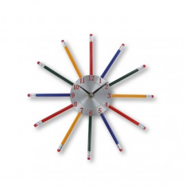 Horloge Crayons