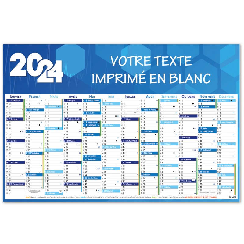 Calendriers 12 mois Classic