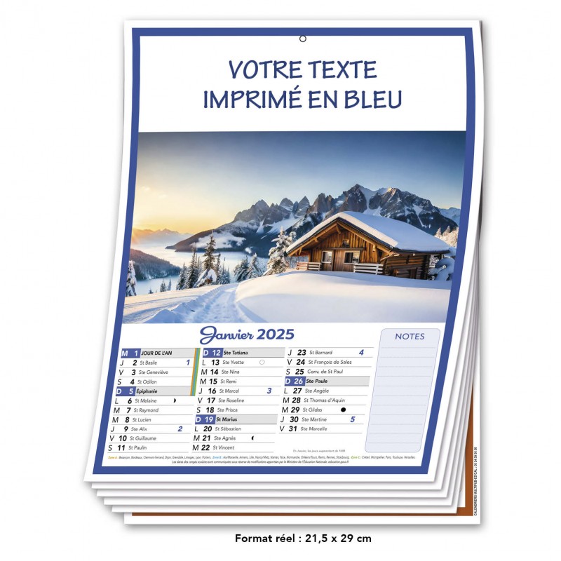 CALENDRIER 12 PAGES