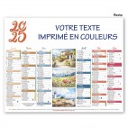 CALENDRIER RIGIDE