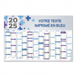 CALENDRIER 12 MOIS MODELE CROIX