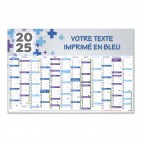 CALENDRIER 12 MOIS MODELE CROIX