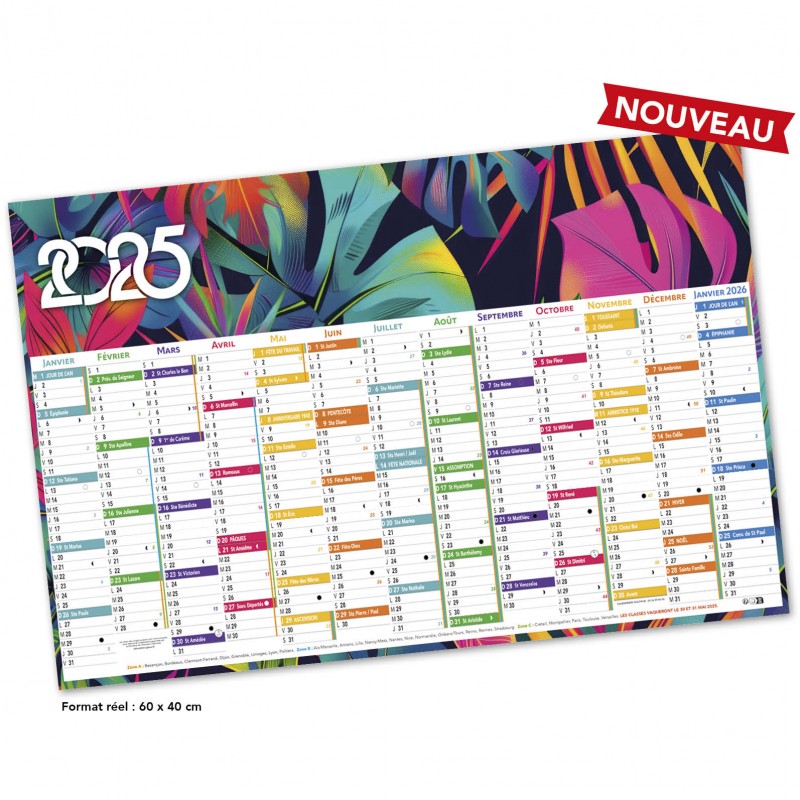 CALENDRIER 13 MOIS SOUPLE