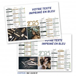 CALENDRIER SEMESTRIEL COIFFEUR