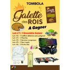 AFFICHE GALETTE DES ROIS 600 BILLETS + 300 LOTS